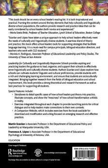Leadership for Culturally and Linguistically Responsive Schools
