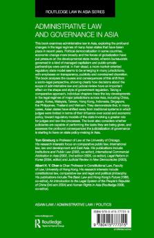 Administrative Law and Governance in Asia