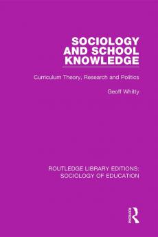 Sociology and School Knowledge
