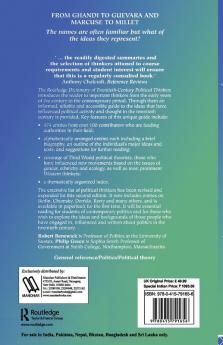 Routledge Dictionary of Twentieth-Century Political Thinkers