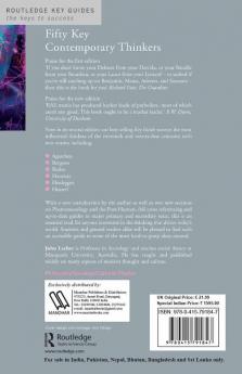 Fifty Key Contemporary Thinkers