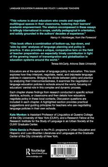 Negotiating Language Policies in Schools