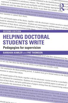 Helping Doctoral Students Write