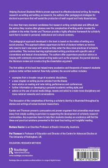 Helping Doctoral Students Write