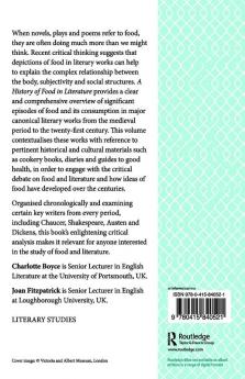 History of Food in Literature