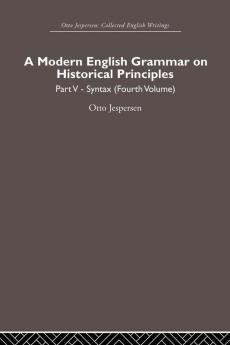 Modern English Grammar on Historical Principles