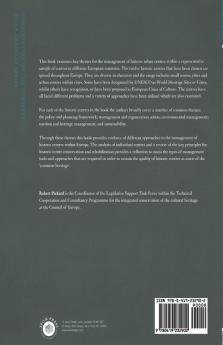 Management of Historic Centres