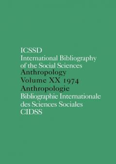 IBSS: Anthropology: 1974 Vol 20
