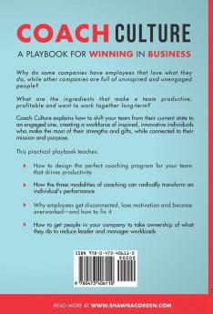 Coach Culture: A Playbook for Winning in Business