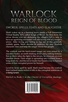 Warlock: Reign of Blood: A LitRPG Novel: 1 (Chasms of Corruption)