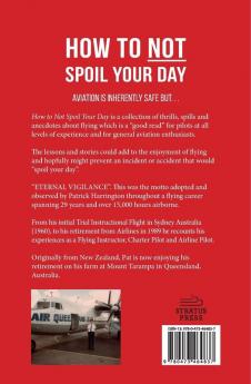 How Not To Spoil Your Day: Topical Tips for Aspiring Aviators