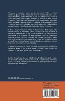 Restorative Justice and Civil Society