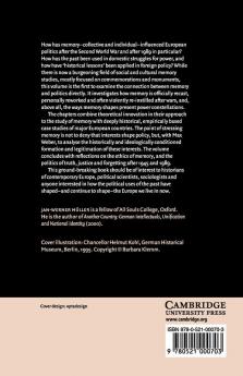 Memory and Power in Post-War Europe