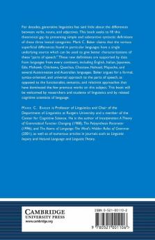 Lexical Categories