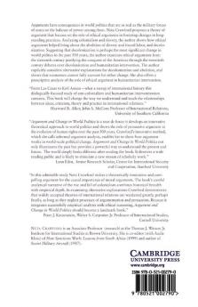 Argument and Change in World Politics