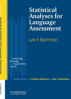 Statistical Analyses for Language Assessment
