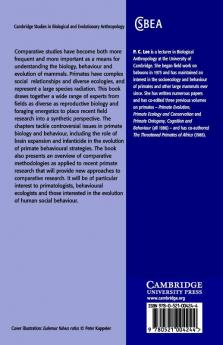 Comparative Primate Socioecology