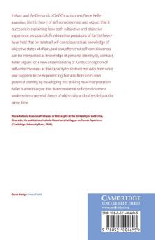 Kant and the Demands of Self-Consciousness