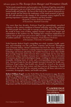 The Escape from Hunger and Premature Death 1700 2100