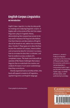 English Corpus Linguistics