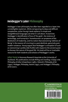 Heidegger's Later Philosophy