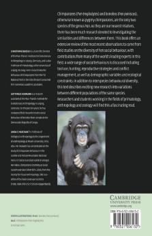 Behavioural Diversity in Chimpanzees and Bonobos