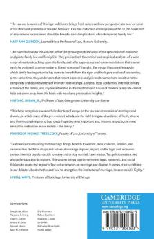 The Law and Economics of Marriage and Divorce