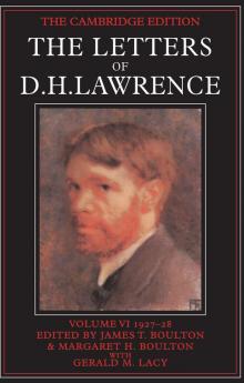 The Letters of D. H. Lawrence