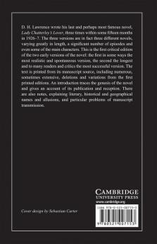 The First and Second Lady Chatterley Novels