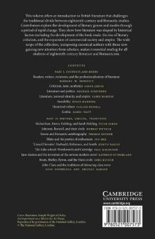 The Cambridge Companion to English Literature 1740 1830
