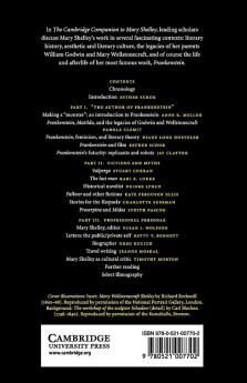 The Cambridge Companion to Mary Shelley
