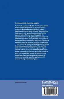 An Introduction to Numerical Analysis