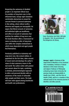 Dependence and Autonomy in Old Age