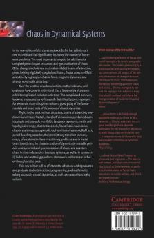 Chaos in Dynamical Systems