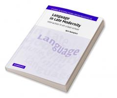 Language in Late Modernity