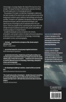 Statistical Analysis in Climate Research