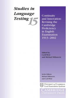 Studies in Language Testing 15
