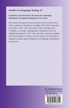 Studies in Language Testing 15