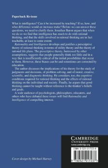 Rationality and Intelligence