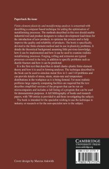 Finite-Element Plasticity and Metalforming Analysis