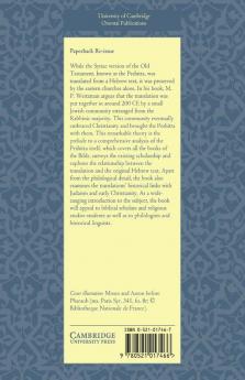 The Syriac Version of the Old Testament