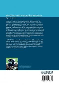 Bird Nests and Construction Behaviour