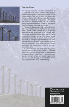 Prospects for Sustainable Energy