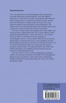 Electromagnetic Processes in Dispersive Media