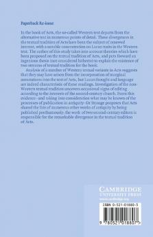 The Problem of the Text of Acts