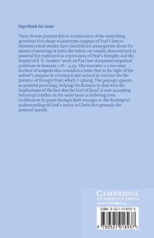 Purpose and Cause in Pauline Exegesis