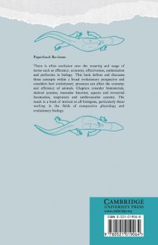 Efficiency and Economy in Animal Physiology