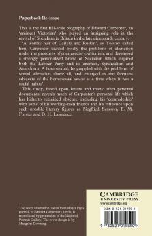 Edward Carpenter 1844 1929
