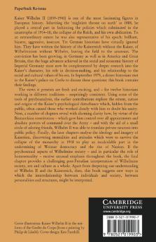 Kaiser Wilhelm II New Interpretations