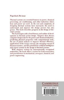 Developments in the Design of Thermal Systems